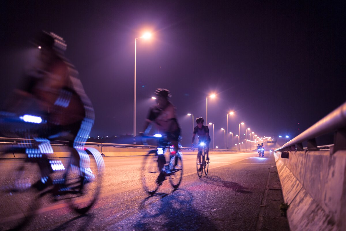 Midnight Cycling in Mumbai