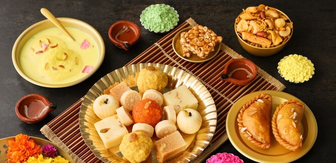 holi festival food